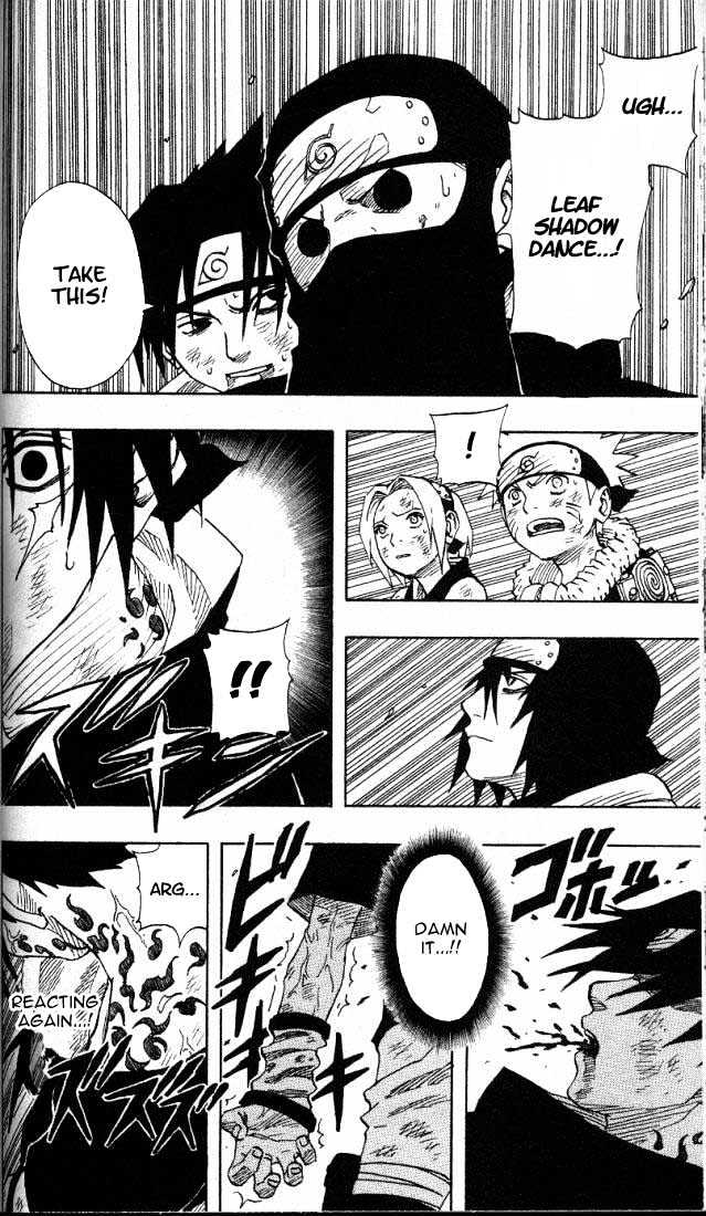 Naruto Vol.8 Chapter 68 : The Uchiha Blood!! - Picture 3