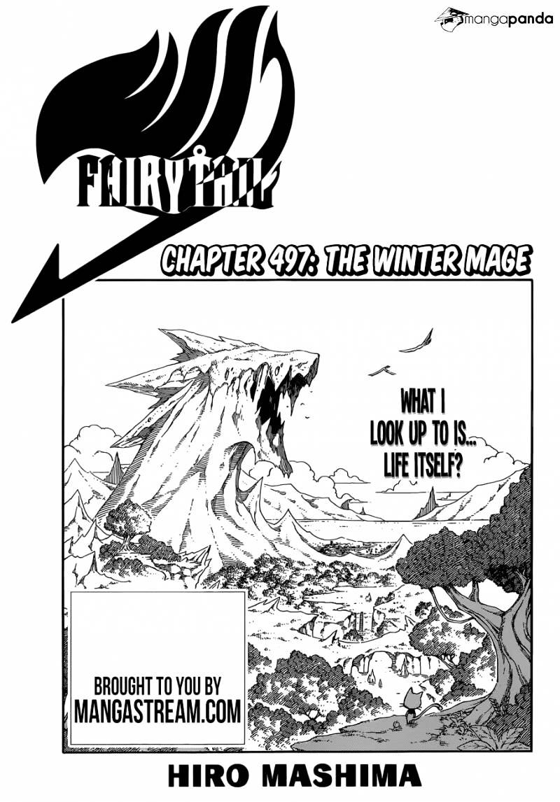 Fairy Tail Chapter 497 : The Winter Mage - Picture 1