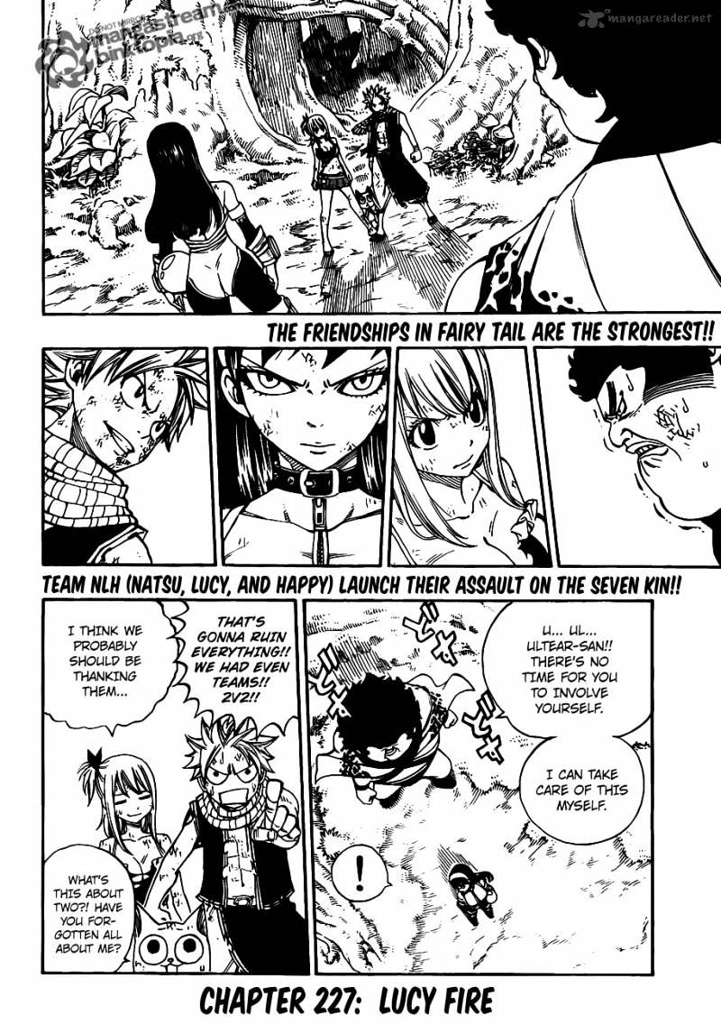 Fairy Tail Chapter 227 : Lucy Fire - Picture 3