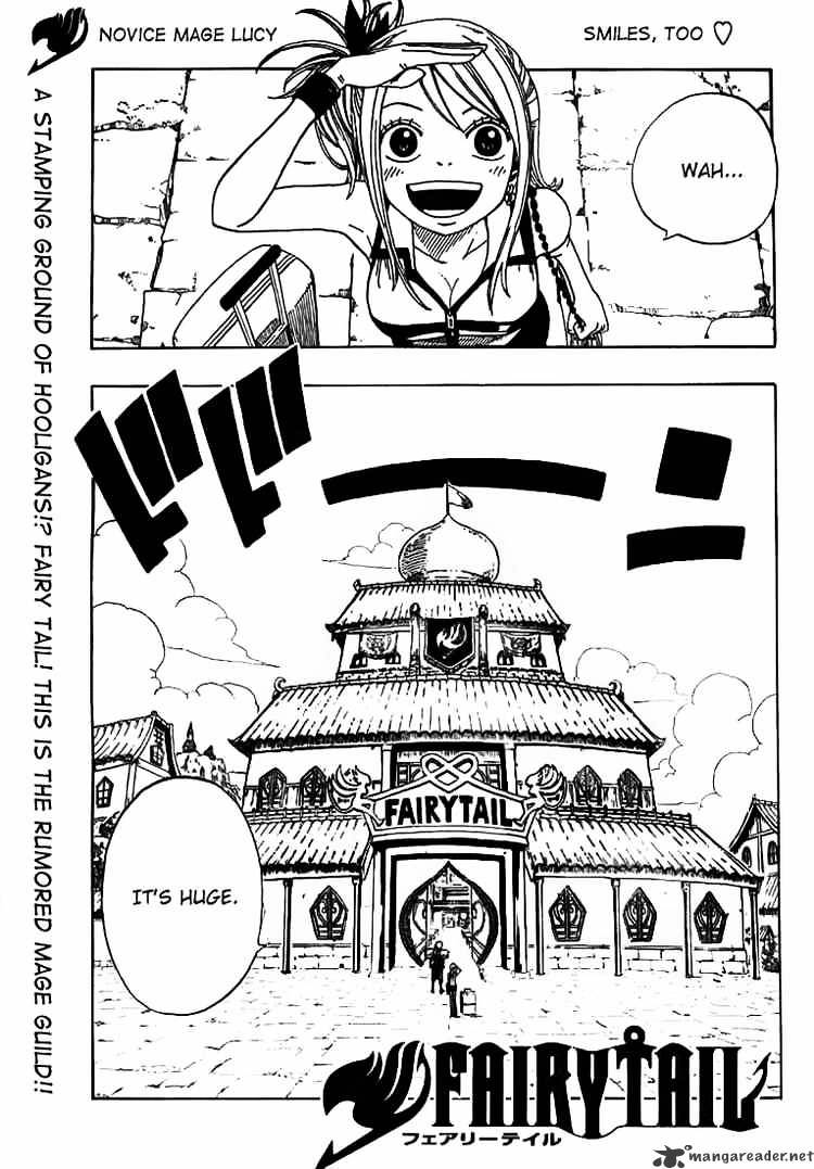 Fairy Tail Chapter 2 : The Master Appears - Picture 1
