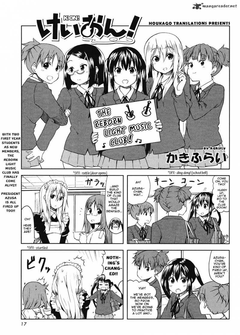K-On! Chapter 58 : Vol5 Ch6 - Picture 1