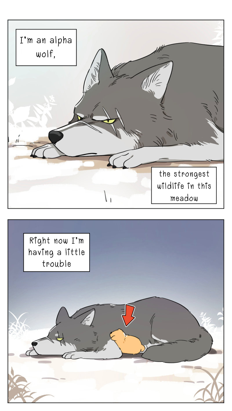 The Wolf That Picked Something Up - Page 1