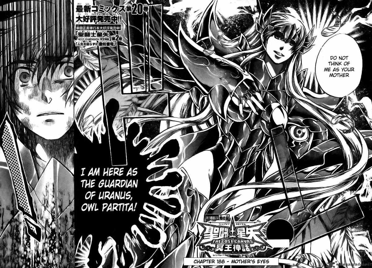 Saint Seiya - The Lost Canvas Chapter 188 : Mother`s Eyes - Picture 2