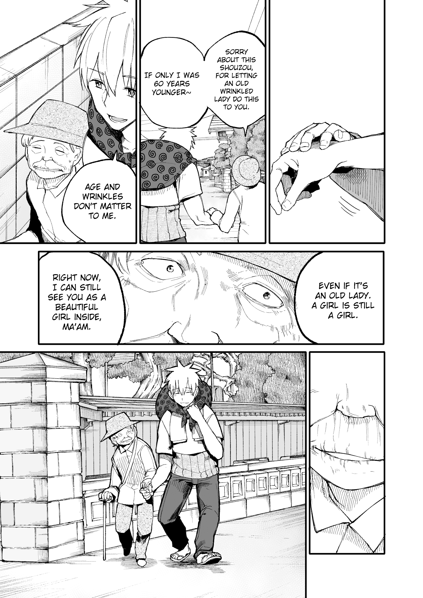A Story About A Grampa And Granma Returned Back To Their Youth. Chapter 30: Escort - Picture 3