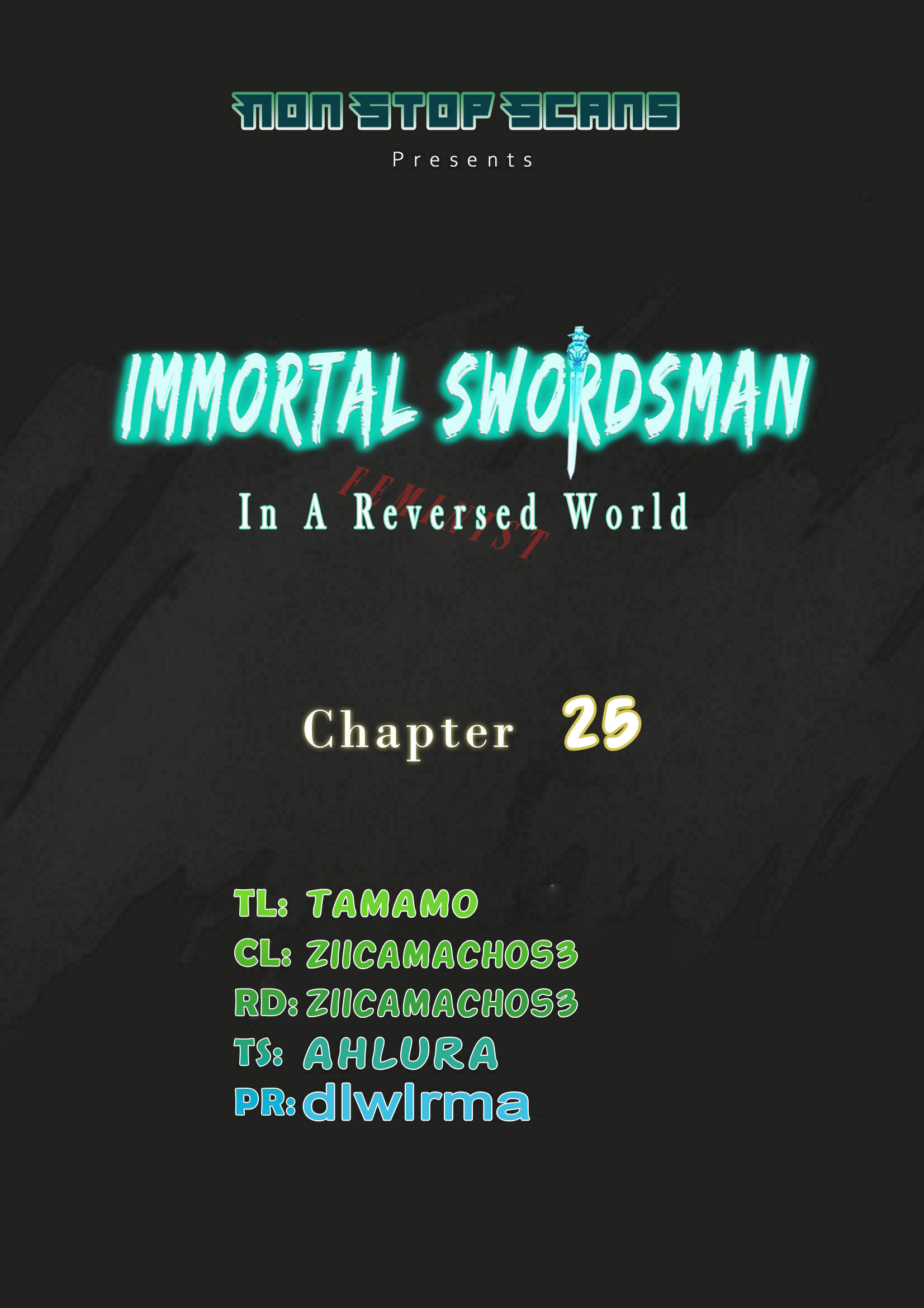 Immortal Swordsman In The Reverse World Chapter 25 - Picture 1