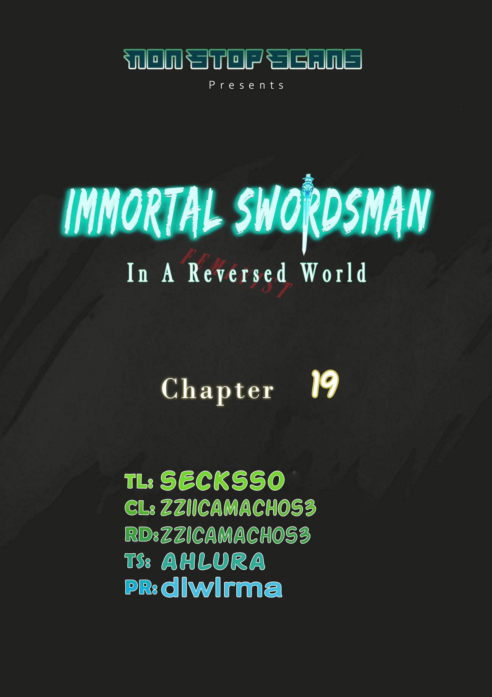 Immortal Swordsman In The Reverse World Chapter 19 - Picture 1