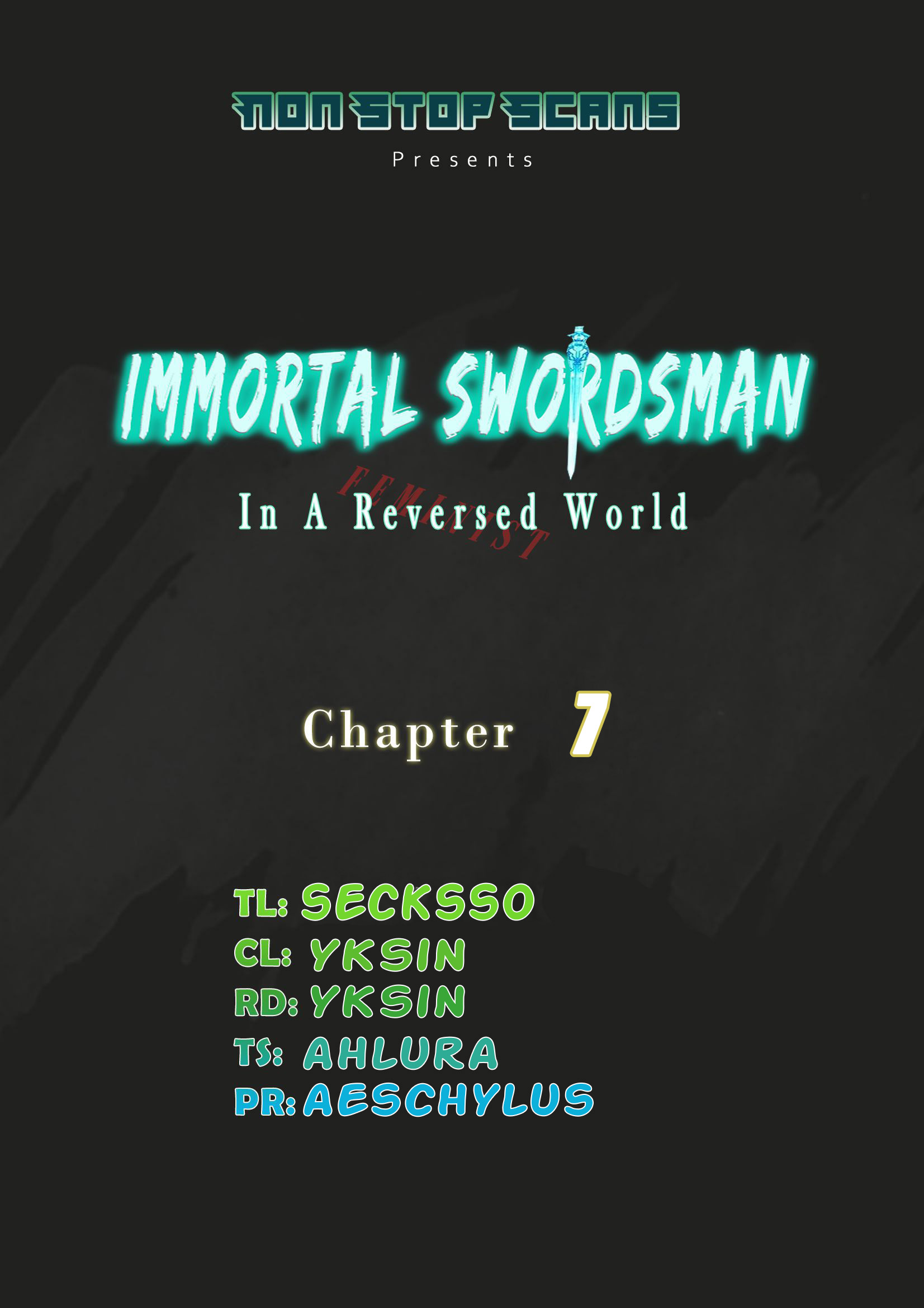 Immortal Swordsman In The Reverse World Chapter 7 - Picture 1