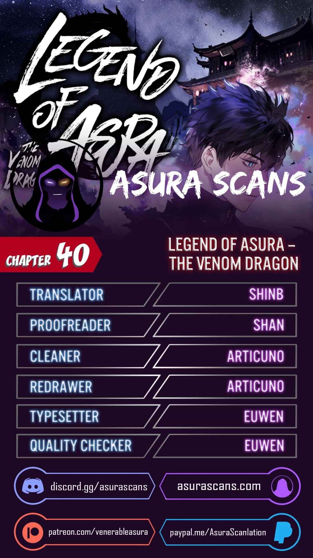 Poison Dragon: The Legend Of An Asura Chapter 40 - Picture 1