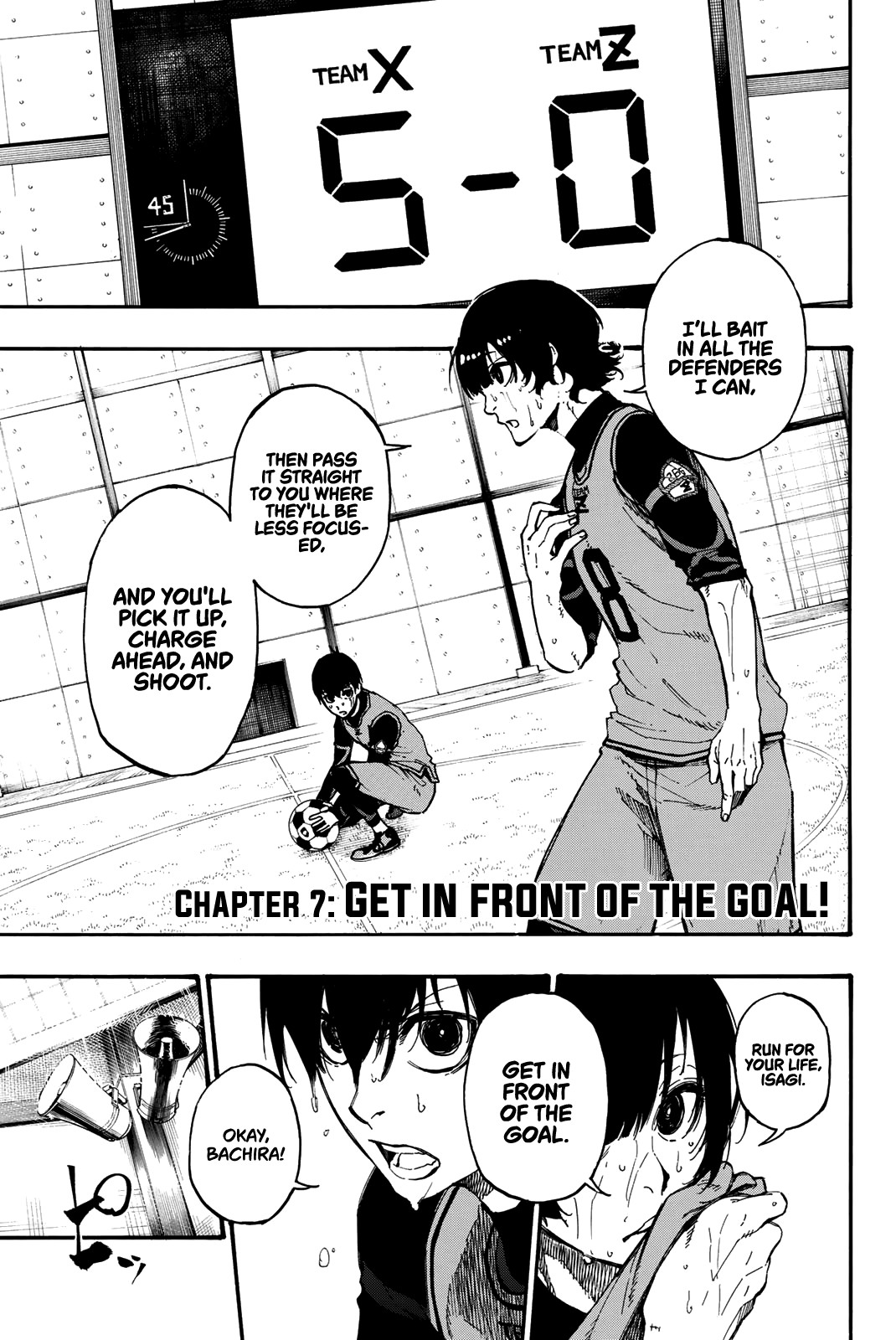 Blue Lock Chapter 7: Get In Front Of The Goal! - Picture 2